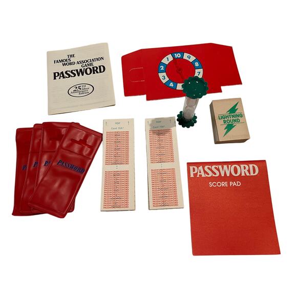 Password 25th Silver Anniversary Edition 1986 Game MB - Picture 2 of 8